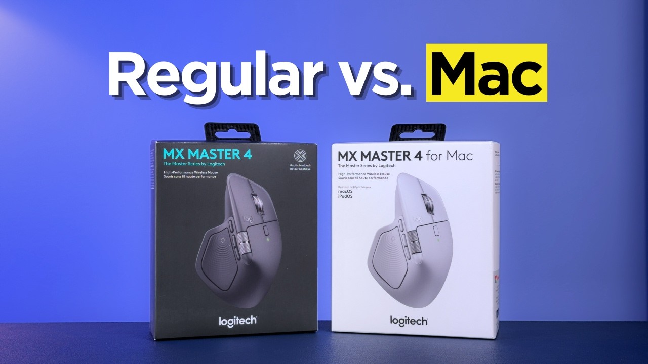 Logitech MX Master 4 &mdash; действительно ли &laquo;для Mac&raquo; отличается?