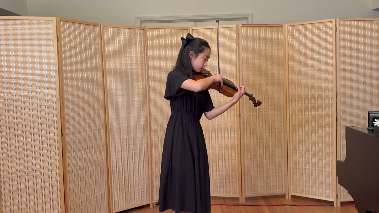 12/30 Mendelssohn Violin Concerto in E minor / Katelyn Kim / 11 years old
