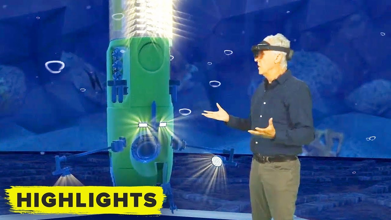 Watch James Cameron talk deep-sea diving in AR (Hololens)