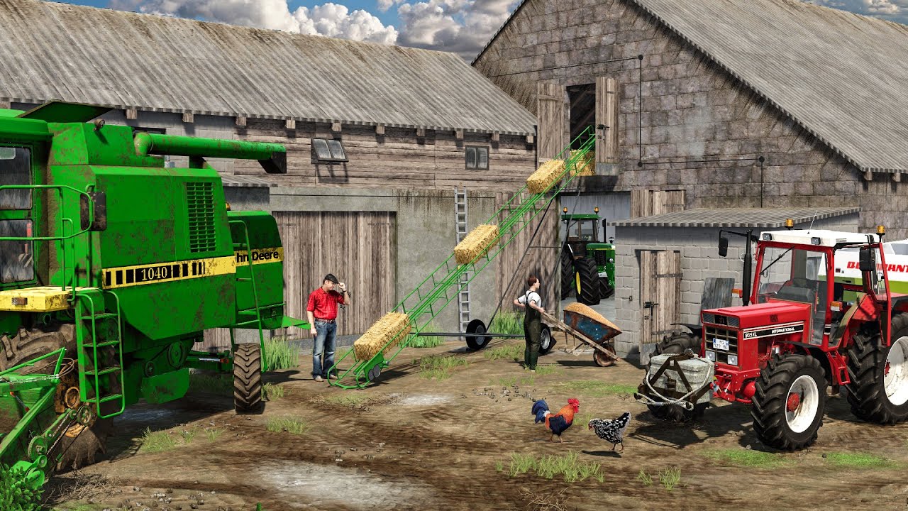 Nouvelle Ferme en France pleine de vieux tracteurs | FS 22 Ferme à l'ancienne