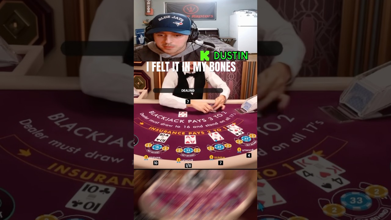 MASSIVE PERFECT TRIPS ON BLACKJACK          