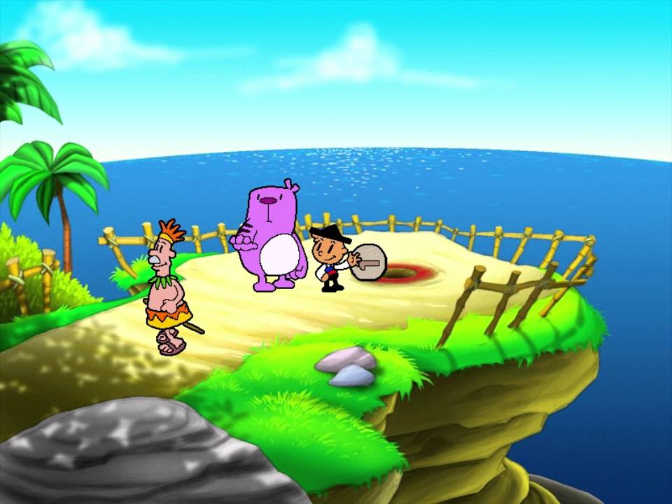 Moop and Dreadly: The Treasure on Bing-Bong Island Walkthrough