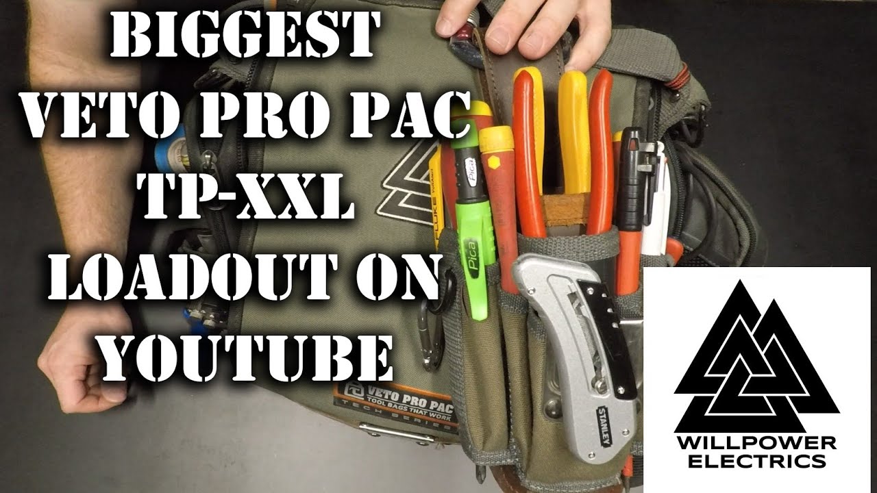 Aussie Electrician VetoProPac TP-XXL - Best Loadout on YouTube