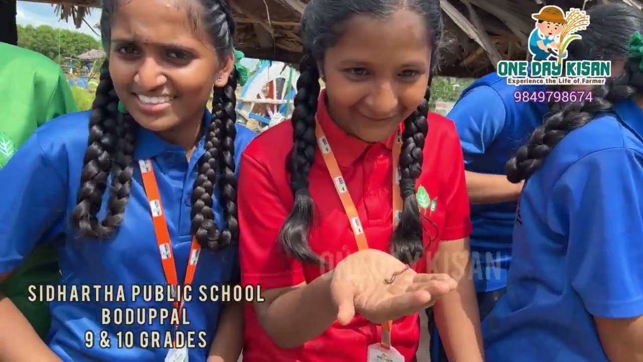 | Siddhartha Public School,Boduppal - 9 & 10 Grades | ​⁠ | ONE DAY KISAN |