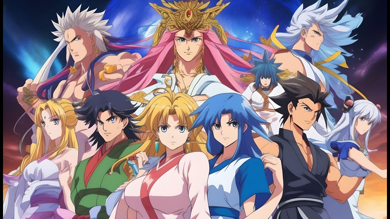 Seven Deities: Complete Anime Series - Episodes 1-12 English Dubbed Fullscreen HD 2024