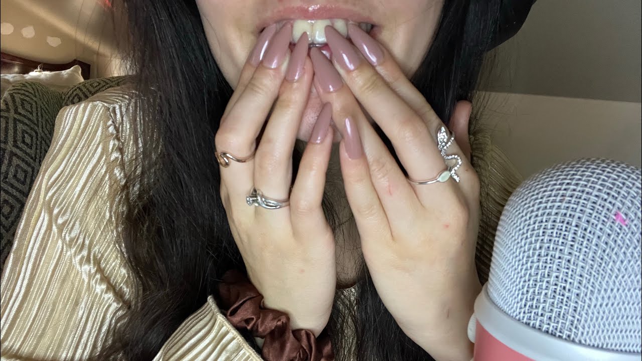 asmr fast teeth tapping ☾