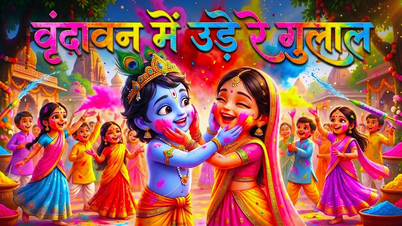 TOP 10 होली स्पेशल 2026 ~ वृन्दावन में उड़े रे गुलाल कह दो राधा रानी से ~ NON STOP HOLI BHAJAN