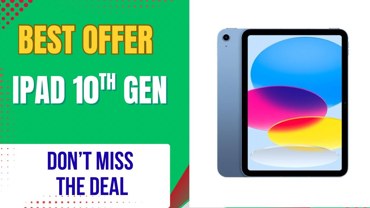 Amazing Offer on ipad 10th Gen at Flipkart 