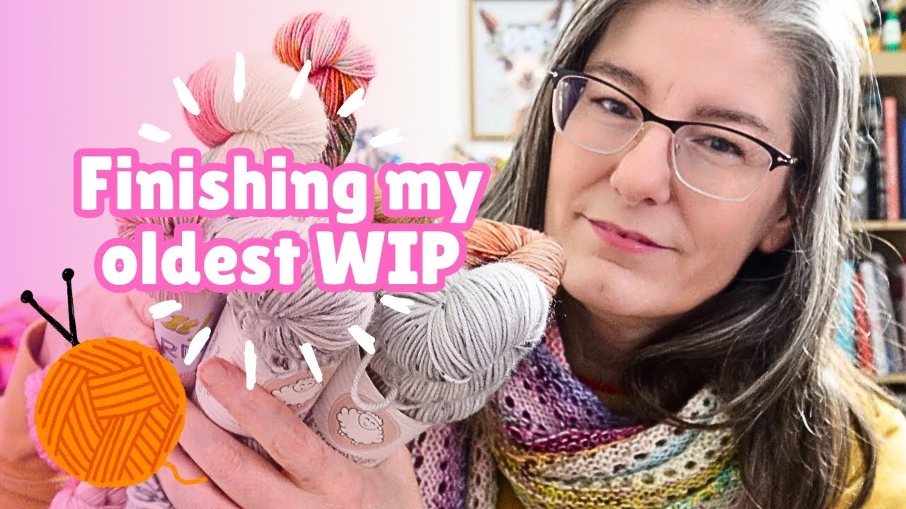 Knitting my oldest WIP, A Fall Fiber Festival Haul, & Future Plans | Karcher Makes Epi 33