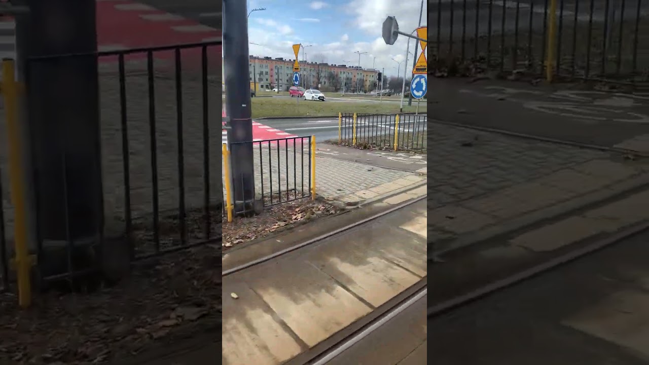 Przejażdżka tramwajem: Linia 21 w południe