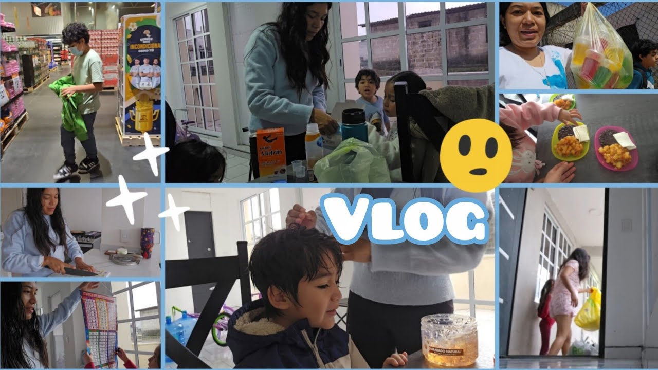 Así se ven mis mañanas junto a mis hijos 😊 EMMA SE ENFERMÓ 😷 Me hablaron de la escuela 😟