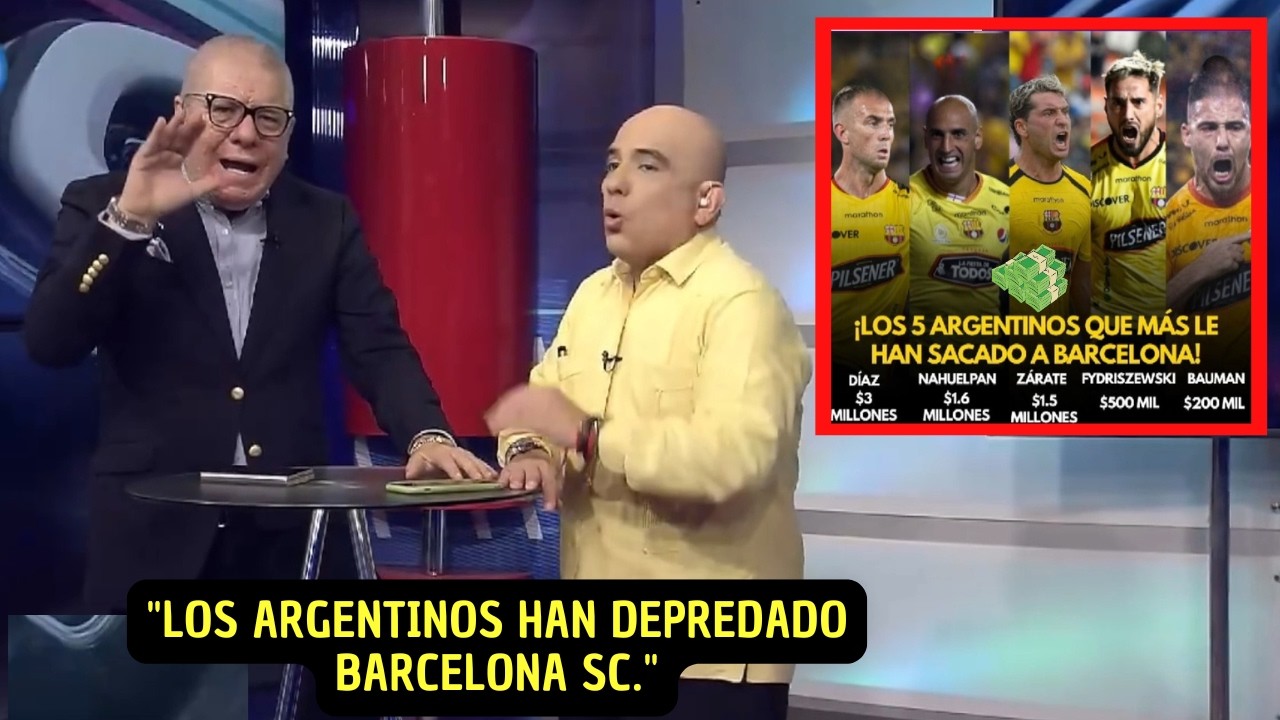 Vito Muñoz explota contra los argentinos que han embargado a Barcelona SC
