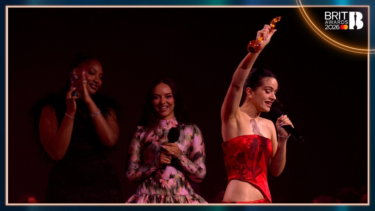 Rosalía Wins International Artist Of The Year | The BRIT Awards 2026
