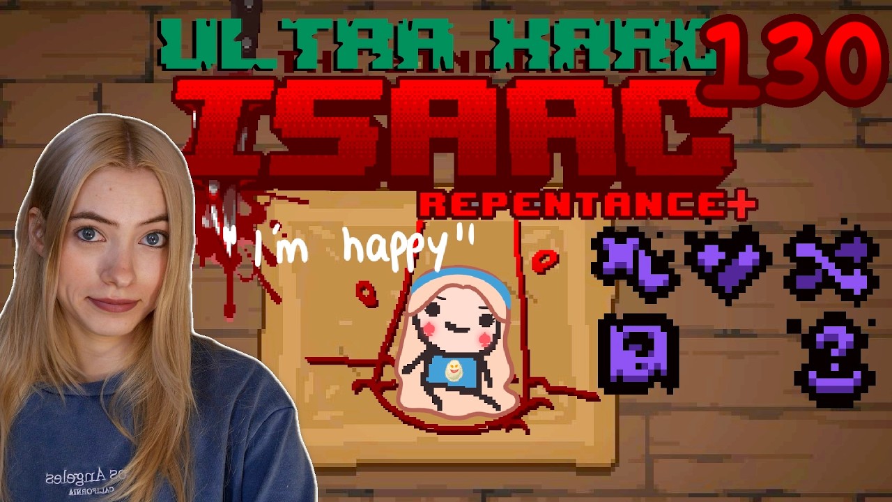 Ultra Hard bc Im having a really good day | (The Binding of Isaac: Repentance)