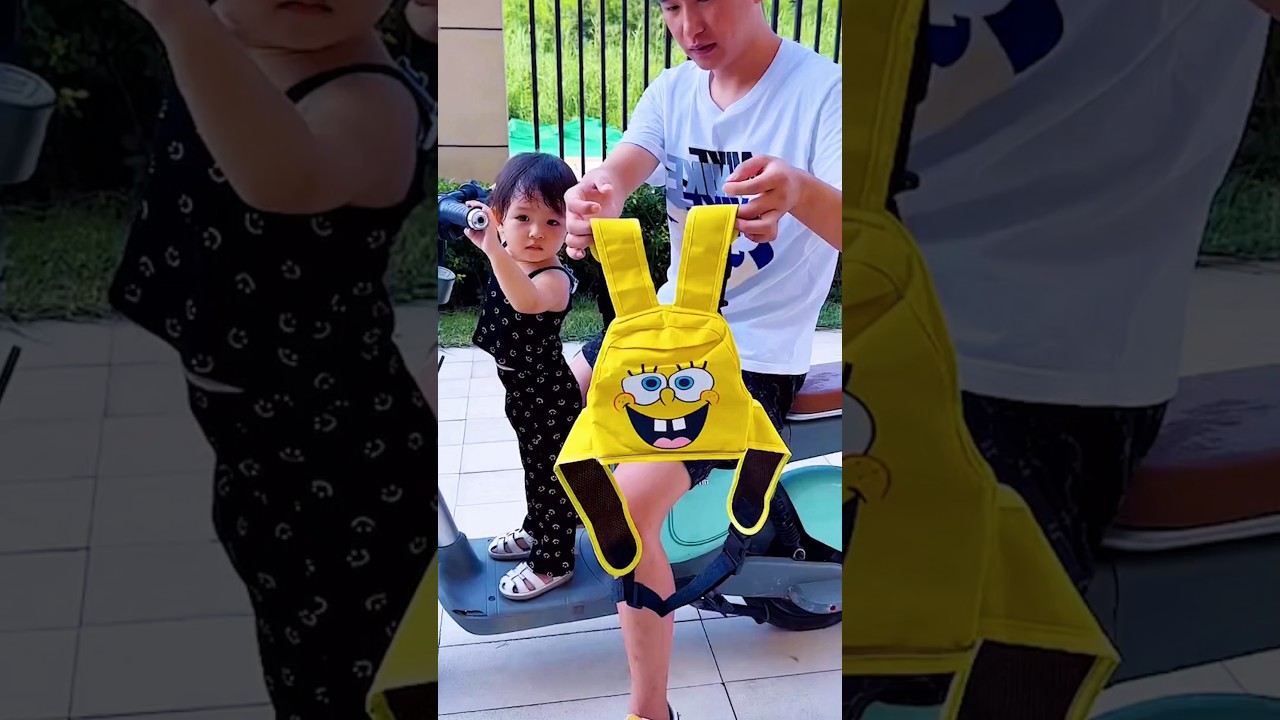 Child Motorcycle Safety Adjustable Harness #short #viral #trending