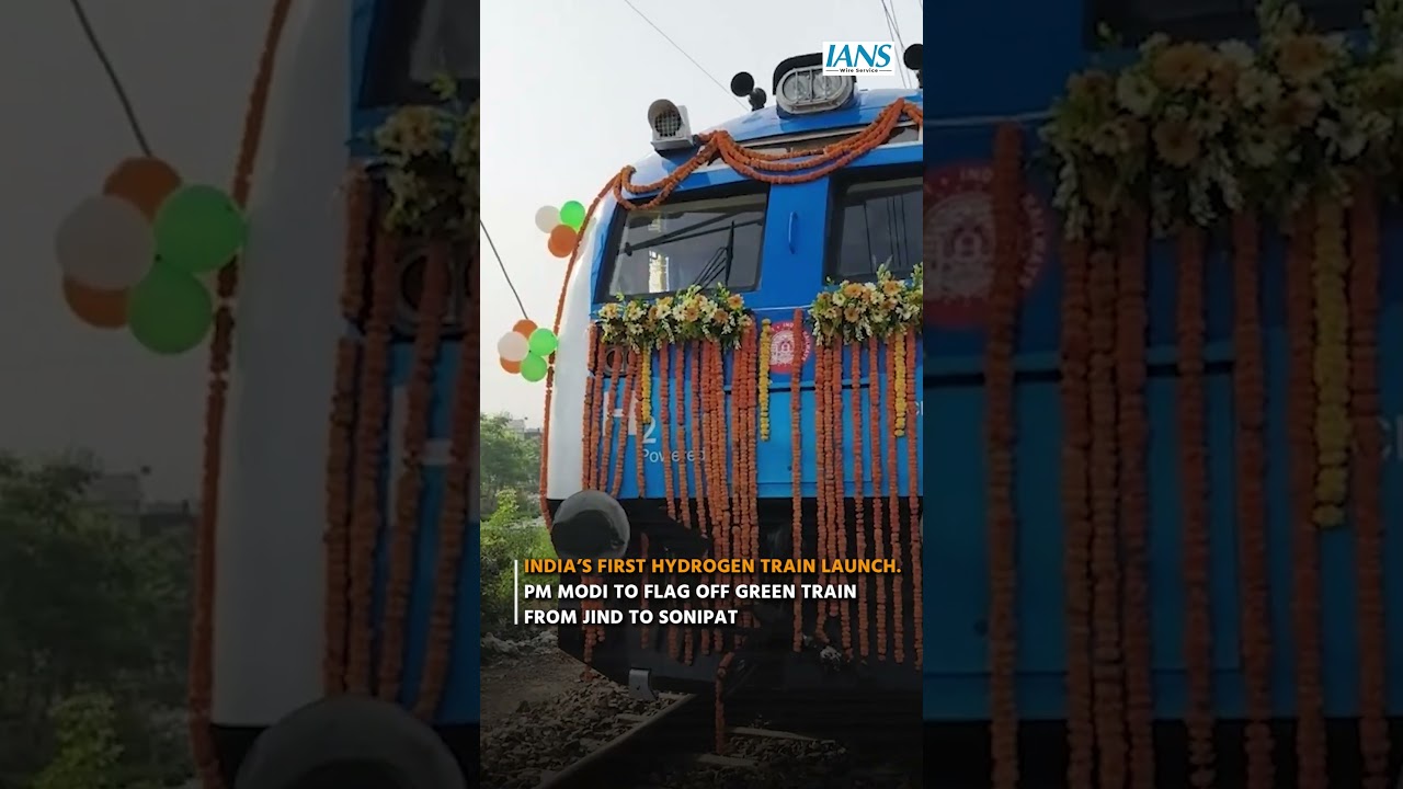 India&rsquo;s First Hydrogen Train Launch | PM Modi To Flag Off Green Train From Jind To Sonipat