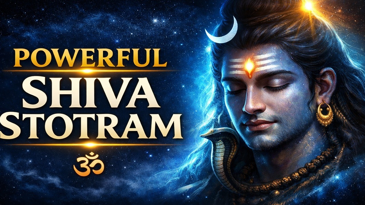 Shiv Swarnamala Stuti | Powerful Shiva Stotram for Peace, Protection & Positive Energy | DevoMargX