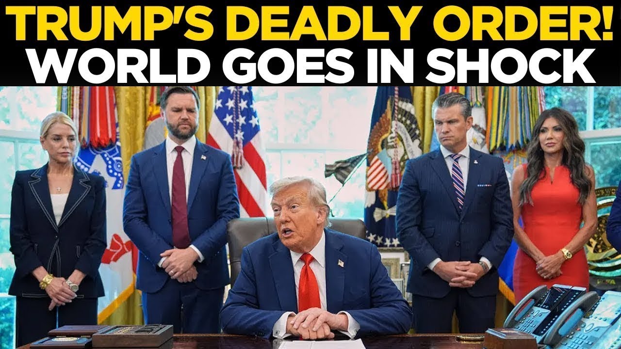 Trump Declares EMERGENCY From White house; Drops NUCLEAR Bombshell On Iran, Russia, Venezuela