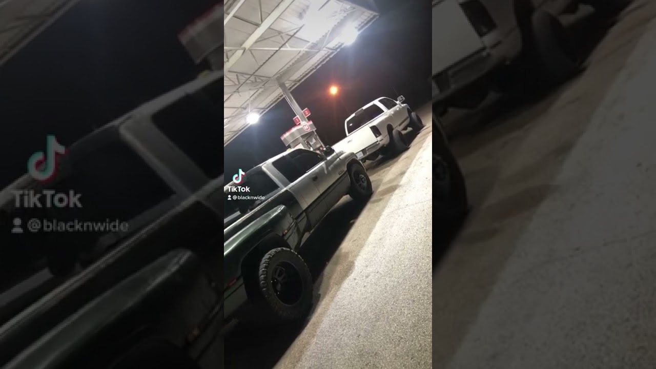 Blowin smoke 💨 #cummins #diesel #dodge #viral #fyp #tiktok #stance #12valve #dually #thick