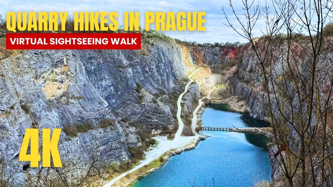 Hiking around Karlstejn Castle | Quarry America, Mexico | 4K