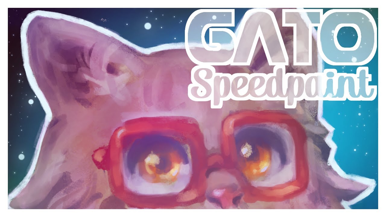 Messy Painter Gato &bull; [ speedpaint + music ]