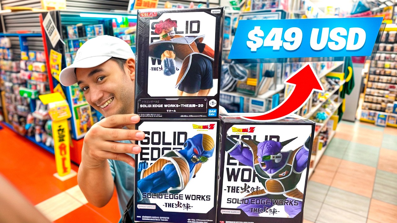 RETO: Comprando a Fuerzas Ginyu en figura con menos de 50 DOLARES 💸✨