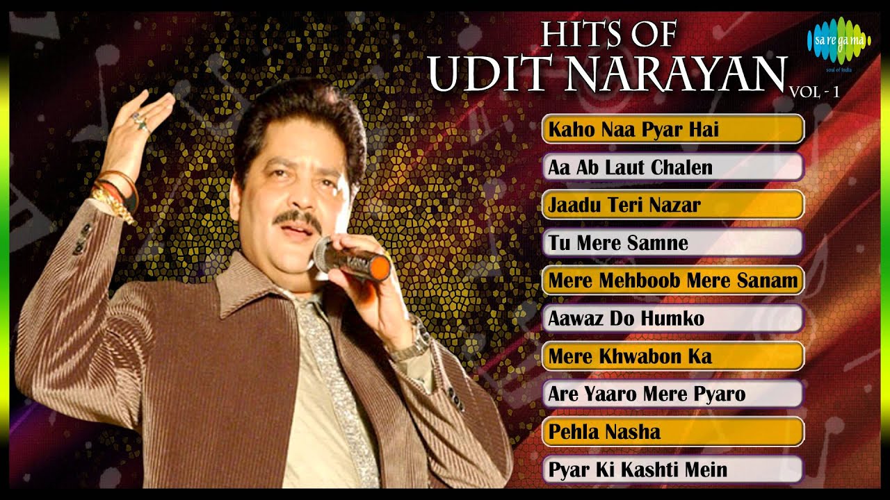 Hits Of Udit Narayan - Playback Singer - Best Bollywood Songs - Top 10 Hits - Vol 1