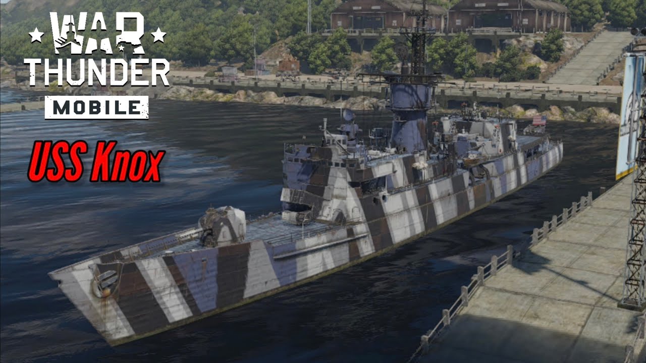 NEW! USS Knox: A pure missile slinger - War Thunder Mobile 