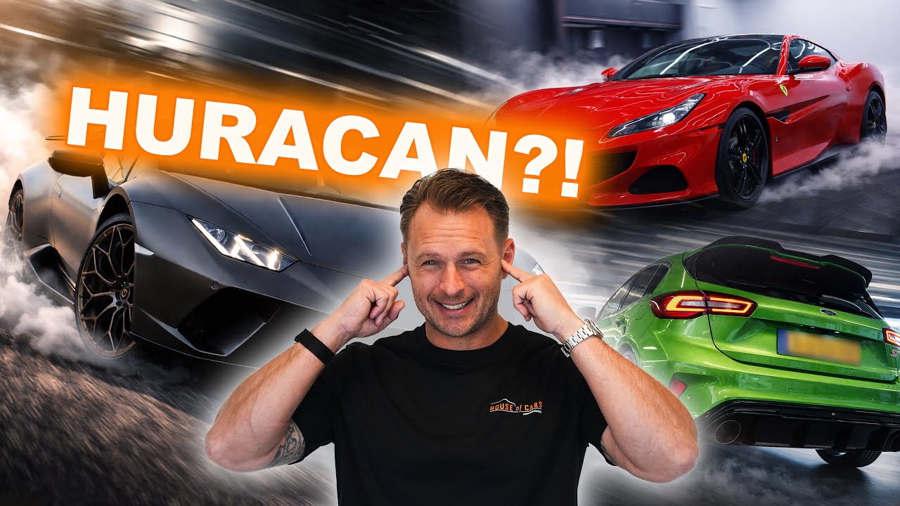 HURACAN BINNEN! 🔥 Portofino PPF & Focus ST Milltek upgrade! 🤯 - Binnen bij House of Cars