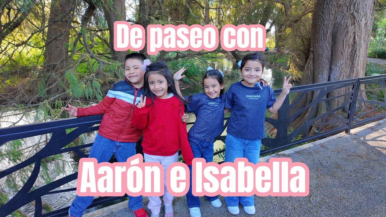 Visitamos un lugar bonito con nuestros primos 🧸💖⚽️🦄🧚