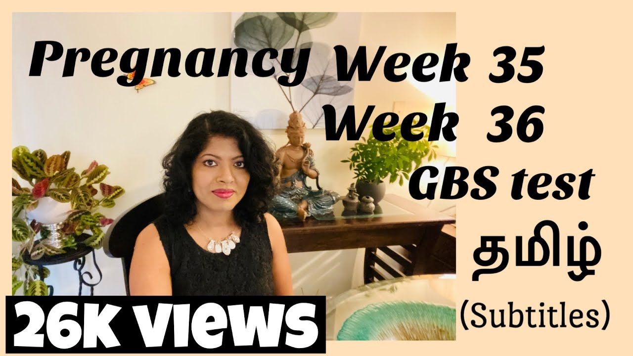 Pregnancy week 35 in tamil | 36 weeks pregnant (Tamil) | GBS test | கர்ப்ப வாரம் 35 | கர்ப்ப வாரம்36