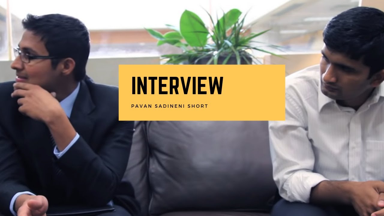 Interview - Telugu Short Film - By Pavan Sadineni