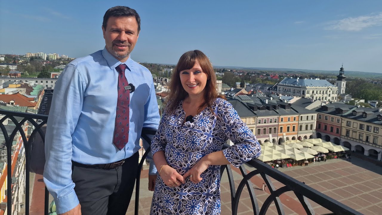 Zamość - Ratusz Miejski - Zwiedzanie z Prezydentem Panem Rafałem Zwolakiem