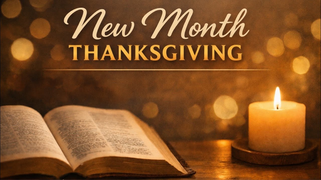 🔴 New Month Thanksgiving Worship | Quiet Prayer Space