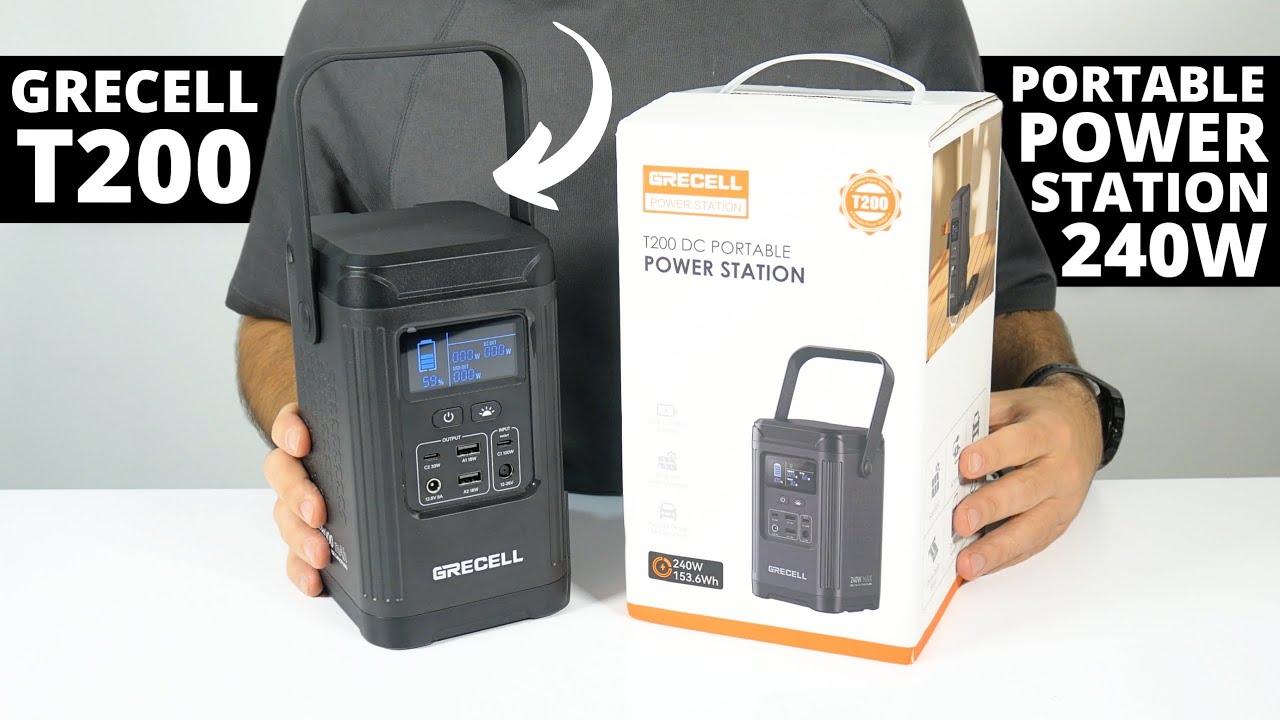 GRECELL T200 REVIEW: Is 240W Enough for Travel & Camping Gear?