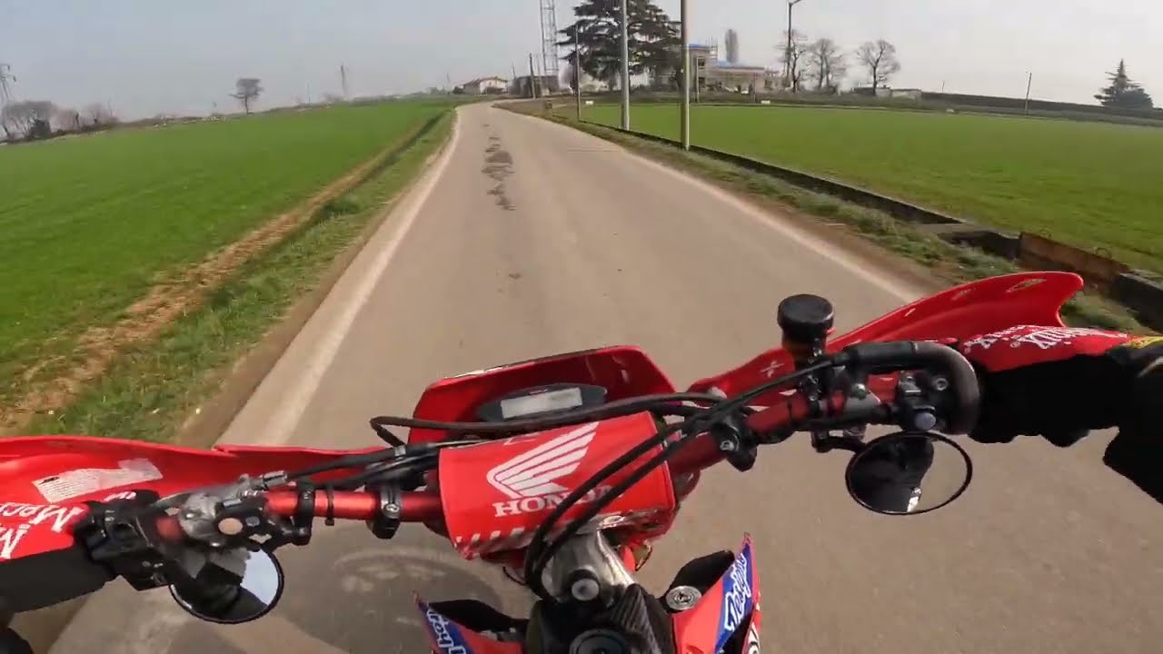 PROVO LA MIA NUOVA MOTO test Honda CRF 450