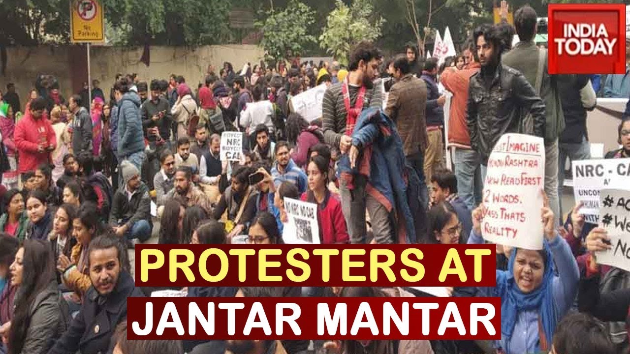 Anti-CAA Protesters At Jantar-Mantar Compare Army To Pakistan Forces