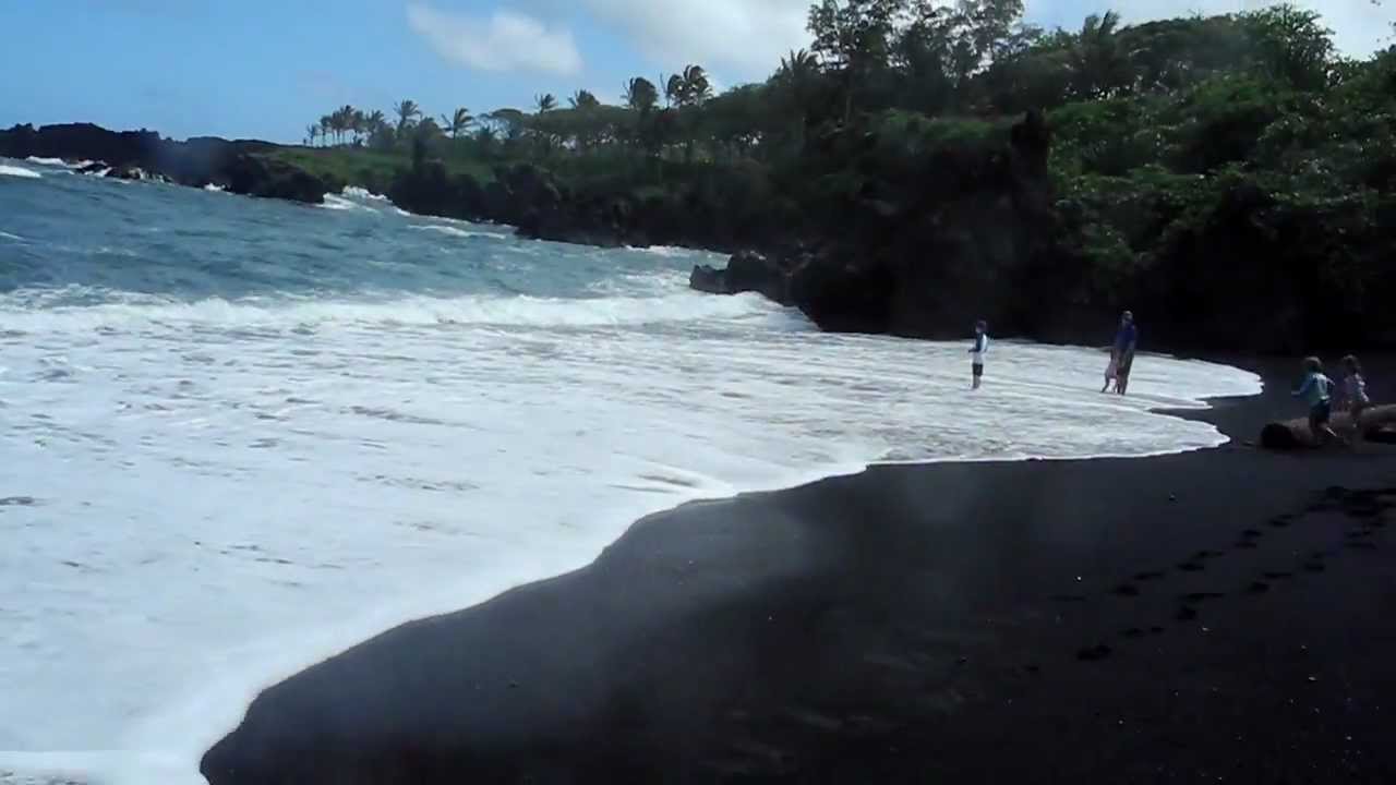Hawaii - Playa de Arena Negra