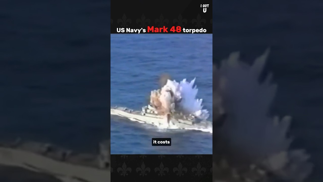 Безумная торпеда Mark-48 с боеголовкой массой 295 кг!