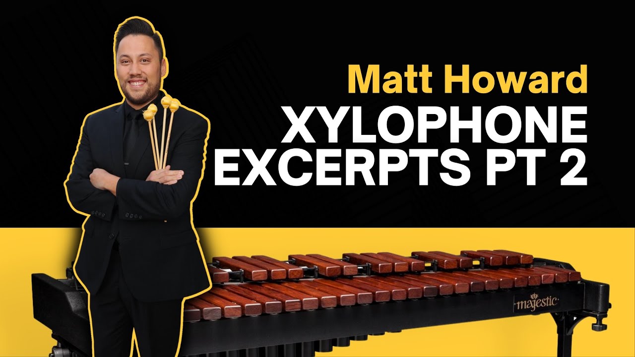 Matthew Howard | Xylophone Repertoire: Part 2 | PC Studio Class 34 Trailer