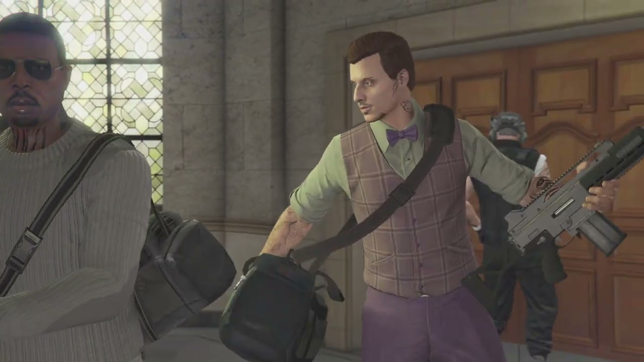 How to do Pacific Standard Heist with Helicopter, GTA V online ps5, 2023.