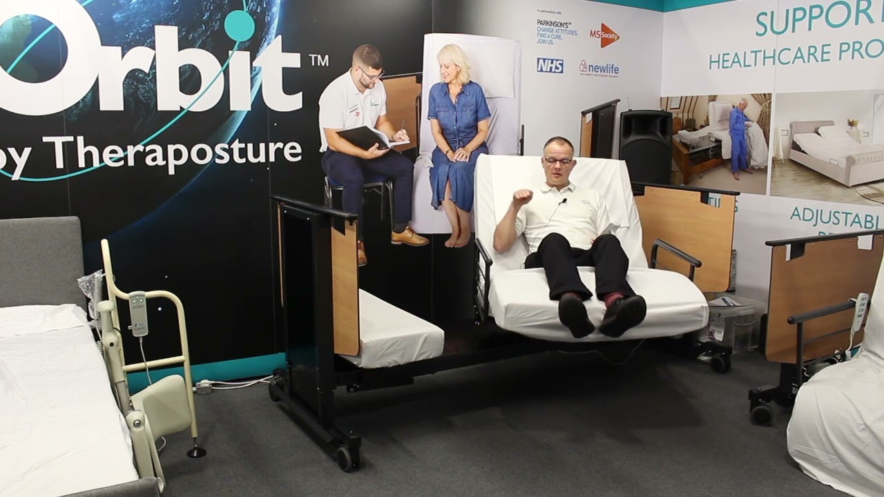 Introducing the Orbit 235 rotating bed from Theraposture with Shaun Masters, Occupational Therapist