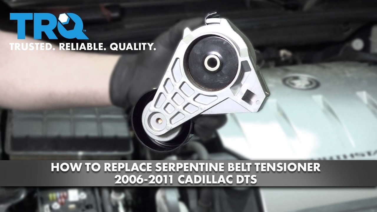 How to Replace Serpentine Belt Tensioner 2006-2011 Cadillac DTS