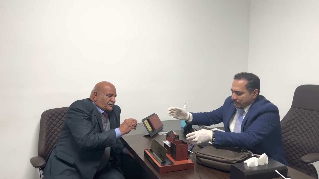 ترقيع  شرخ الجمجمة بالمنظار و علاج سيلان السائل النخاعى   #كربلاء_العراق
