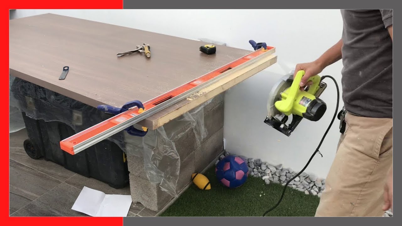 Como Cortar una Puerta de tambor - instalación de placas de riel deslizable