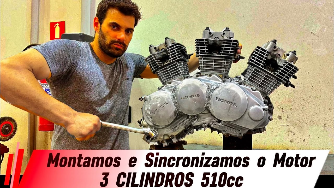 Montamos e Sincronizamos o MOTOR 3 cilindros😱510cc🔥Ep-14 🔥