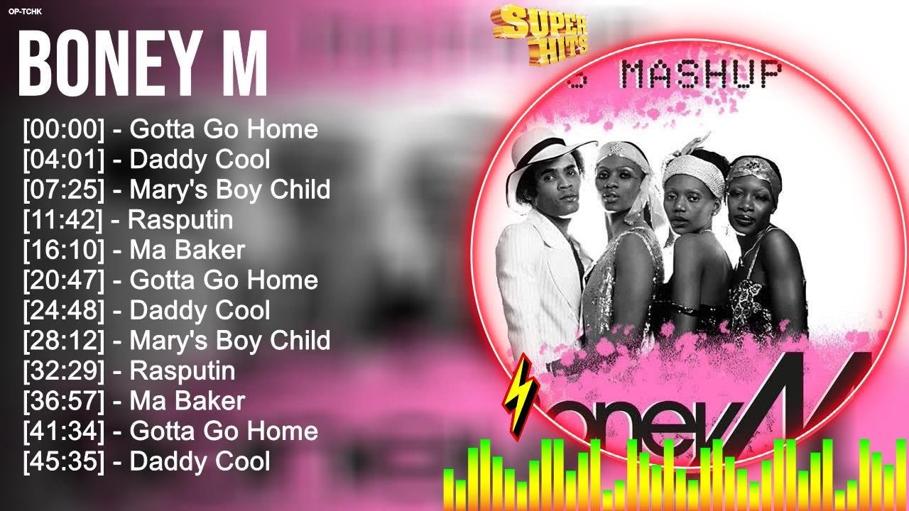 B o n e y M Greatest Hits 80s 90s - Top 10 Best Love Songs Of All Time B o n e y M
