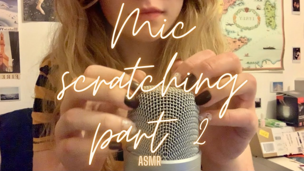 ASMR Mic Scratching but changing the mic settings