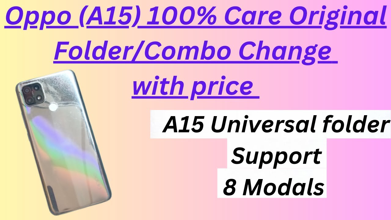 Oppo A15 Folder/Combo/Display Change | Oppo A15 Display Price | Oppo A15