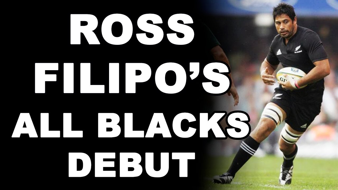 Ross Filipo's All Blacks Debut